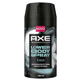 Desodorizante Spray Coco E Madeira De Sândalo Partes Íntimas Axe 100 ml