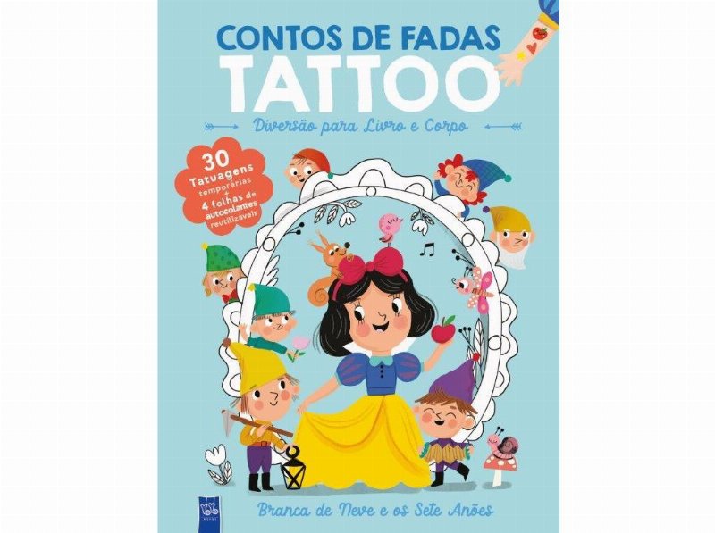 Livro Contos De Fadas - Tattoo - Branca De Neve
