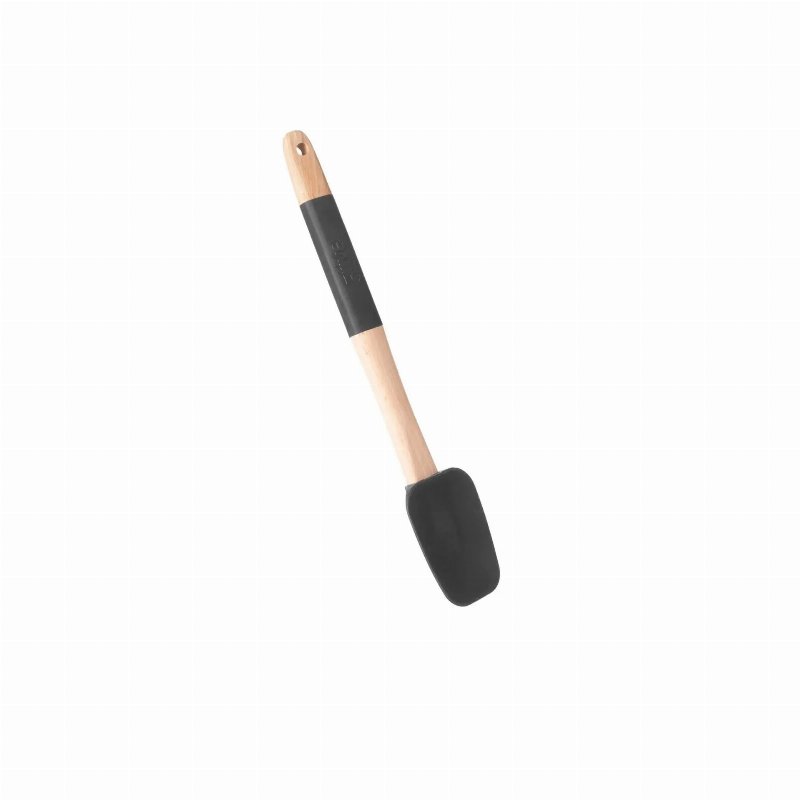Hkh Espátula Em Silicone Black Wood