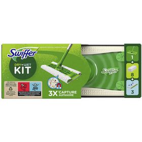 Mopa Com 8 Panos Secos E 3 Húmidos Swiffer 1 Un