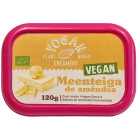 Meenteiga Vegetal Amêndoa E Azeite Vegan Yogan 120 gr