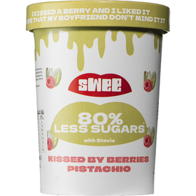 Gelado Framboesa E Pistácio Vegan Swee 450 ml