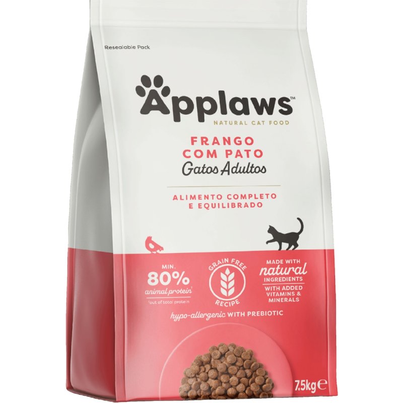 Alimento Seco Para Gato Sabor Galinha E Pato 7.5 kg