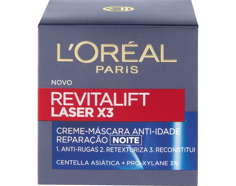 Creme L'oreal Paris Rosto Revitalift Laser Noite 50 ml