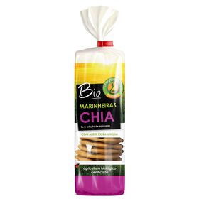 Bolachas Marinheiras Com Chia Cem Porcento 200 gr