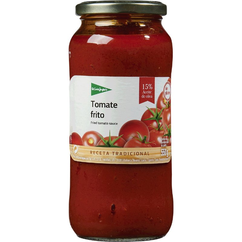 Tomate Frito Receita Tradicional Com Azeite 550 g