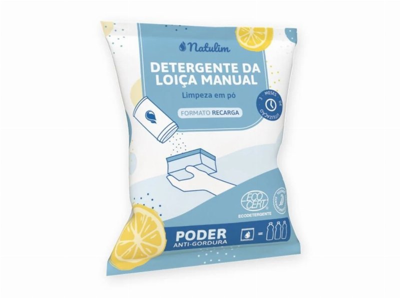 Det. Loiça Manual Natulim Pó 250 gr