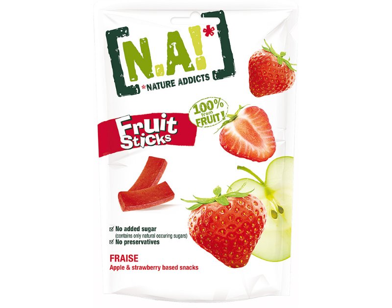 Tiras Nature Addicts Fruta Morango 35 g