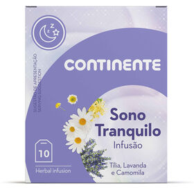 Infusão Sono Tranquilo Saquetas Continente 10 Un