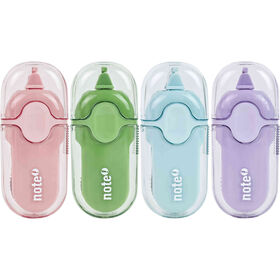 Conjunto 2 Fitas Corretoras Com Tampa 6M (Várias Cores) Note!