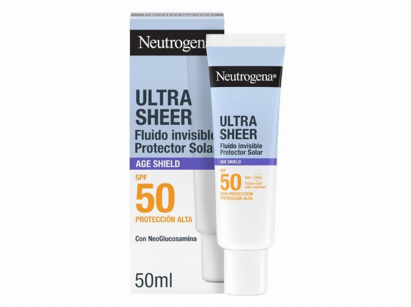Fluído Neutrogena Ultrasheer Ageshield Spf50 50 ml