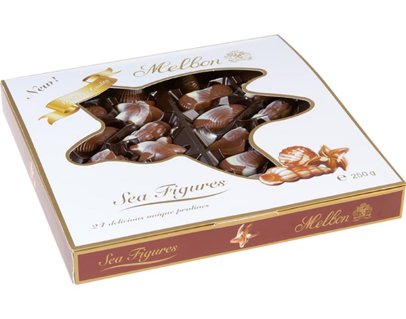 Chocolate Melbon Frutos Mar 250 g