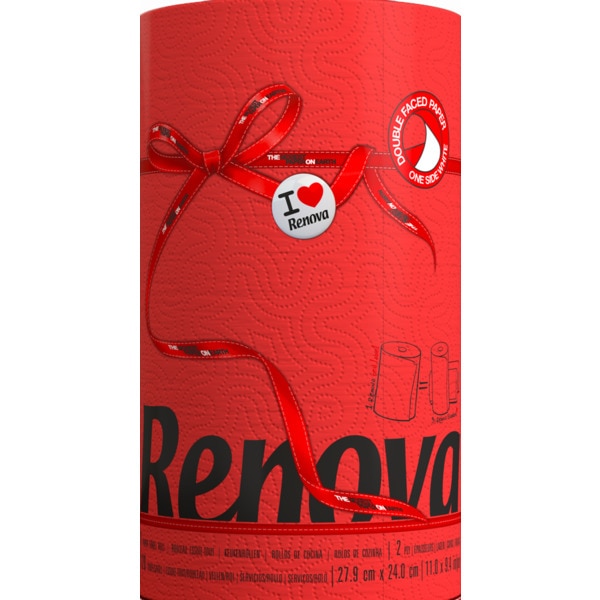 Rolo De Cozinha Red 1 unidade
