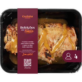 Lombo De Porco Com Molho Para 4 Pessoas Cozinha Continente 1 kg