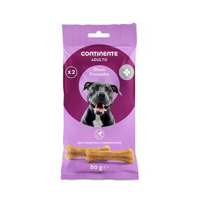 Osso Prensado Para Cão Adulto Continente 80 g (2 Un)