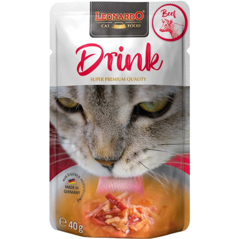 Alimento Húmido Para Gato Drink Sabor Vaca 40 g