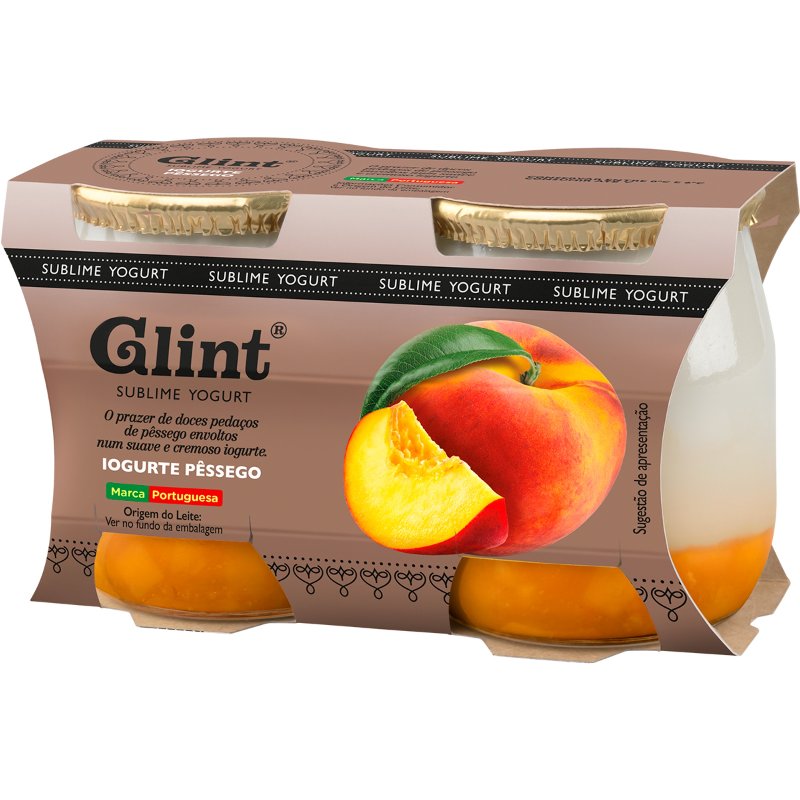 Iogurte De Pêssego Pack 2 Unidades 125 g