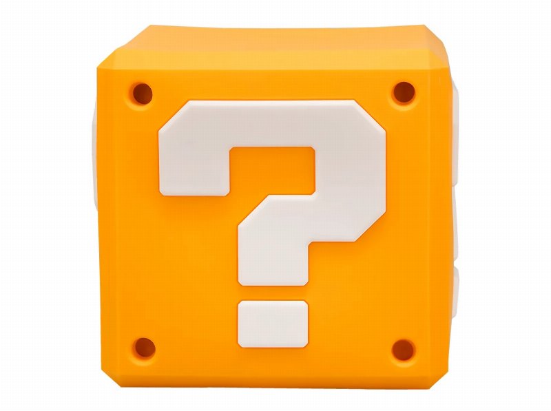 Luz Led Neon Super Mario Squishyglo Question Block