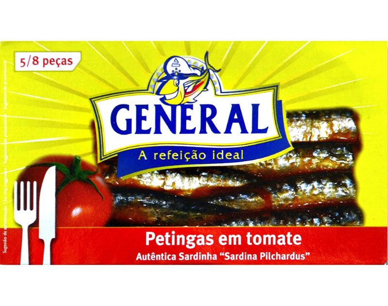 Petinga General Em Molho De Tomate 90 g