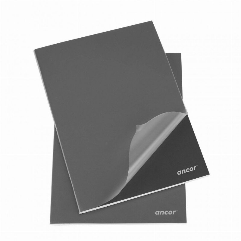 Caderno Com Capa Preta A5 Ancor