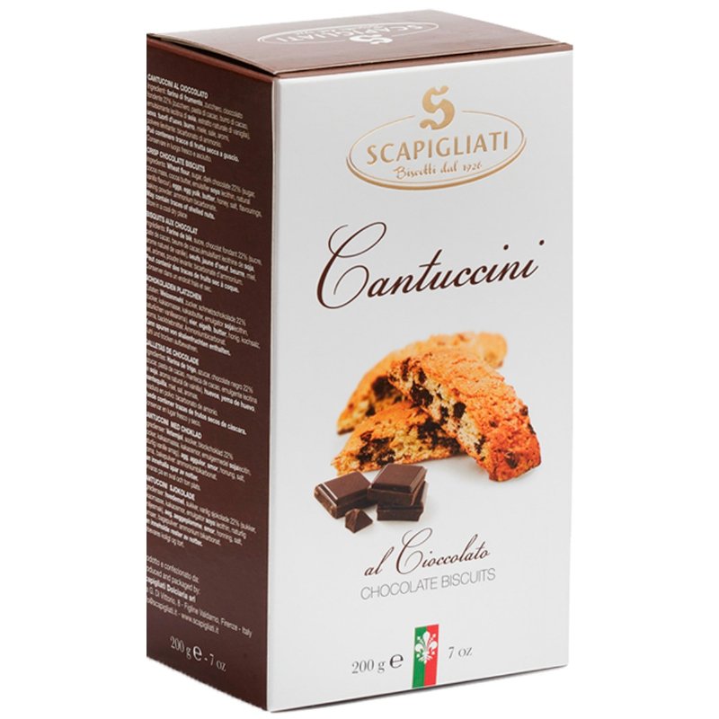 Bolachas De Amêndoa Cantuccini Com Chocolate 150 g