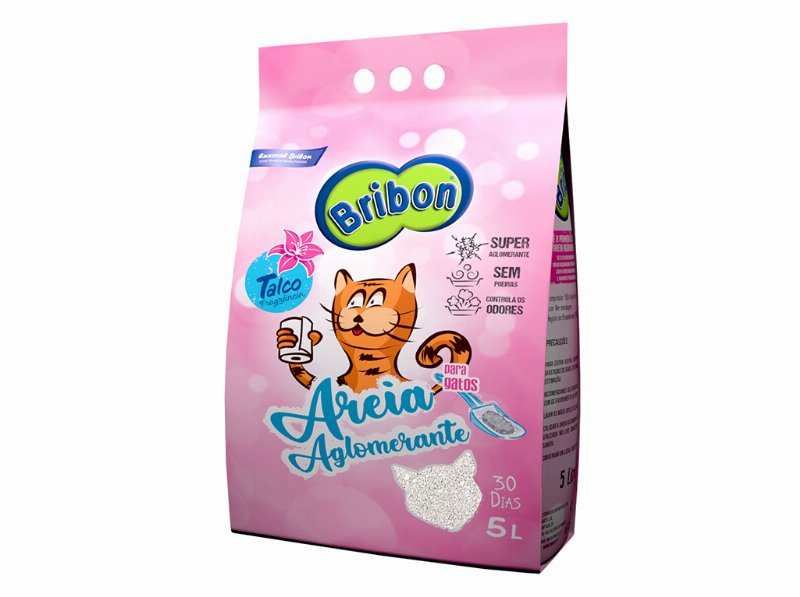 Areia Aglomerante Bribon Talco 5 l