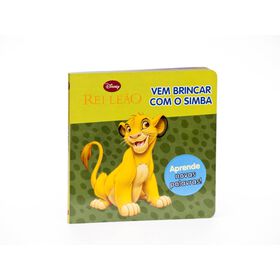 Rei Leão - Vem Brincar Com O Simba De Texto