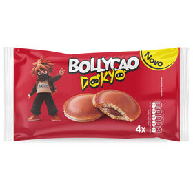 Bolo Com Recheio De Chocolate Dokyo Bollycao 4 Un
