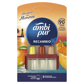 Ambientador Recarga Elétrico 3Volution Menorca Ambipur 1 Un