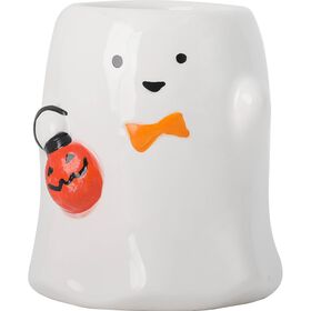 Vela Em Copo 265 g Fantasma Com Abóbora Kasa