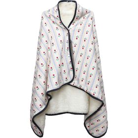 Manta Poncho Tulipas Rustic Country Kasa