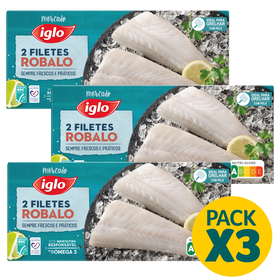 Filetes De Robalo Asc Ultracongelado Iglo