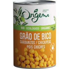 Grão De Bico Cozido Origens Bio 400 gr (Peso Escorrido 240 gr)