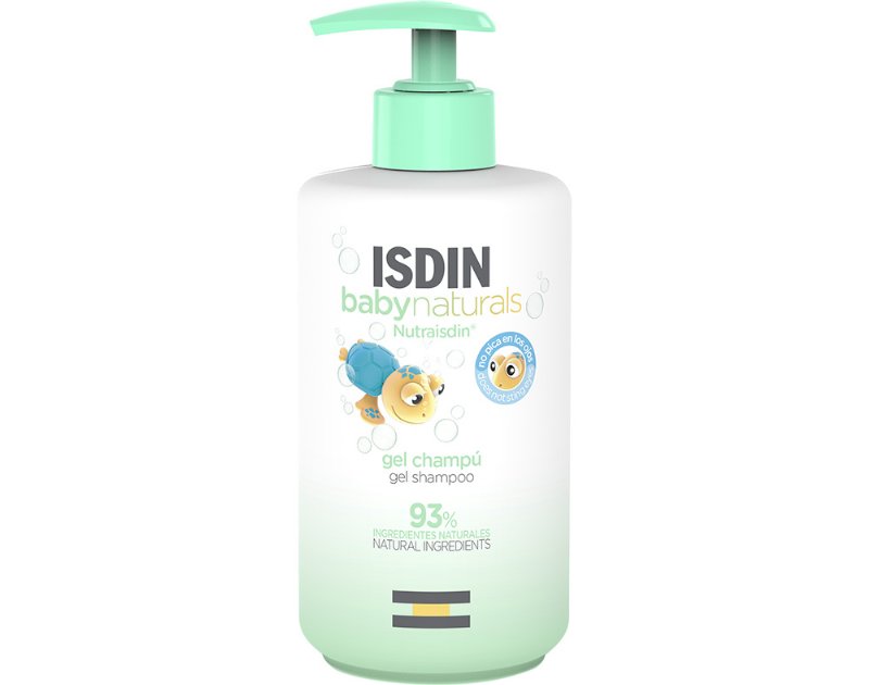 Gel Champo Isdin Baby Naturals Com Doseador 400 ml