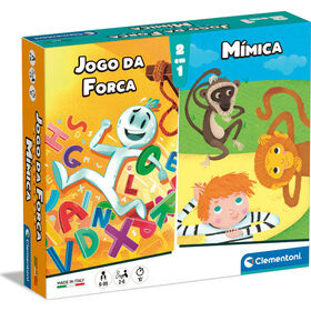 Clementoni - Jogo Da Forca + Mímica