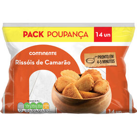 Rissóis De Camarão Pack Poupança Continente 14 Un