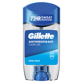 Desodorizante Stick Antitranspirante Clear Gel Cool Wave Gillette 70 ml