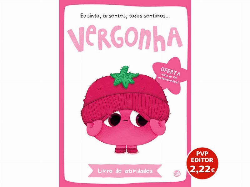 Livro Eu Sinto Vergonha Com Autocolantes