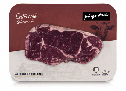 Entrecôte De Bovino Selecionado Pingo Doce 0.45Kg