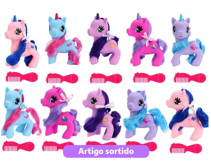 Unicórnio Ou Pónei One Two Fun Modelos Sortidos