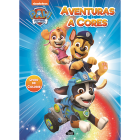 Patrulha Pata - Aventuras A Cores (Livro De Colorir)