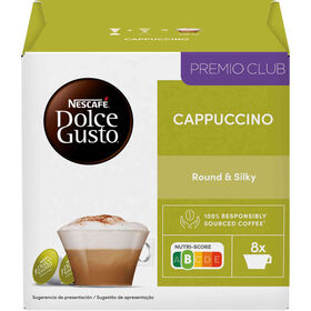 Cápsulas De Café Cappuccino Nescafé Dolce Gusto 16 Un