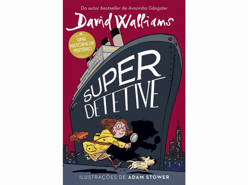 Livro Superdetetive De David Walliams