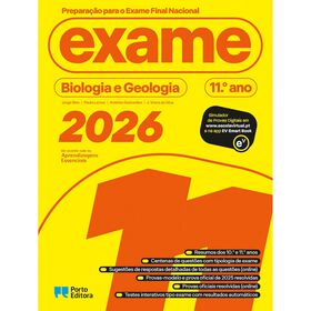 Preparação Para O Exame Final Nacional 2026 - Biologia E Geologia - 11.º Ano