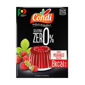 Gelatina Em Pó Zero% De Morango Silvestre Condi 28 gr