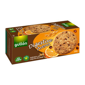 Bolachas Digestivas De Aveia, Chocolate E Laranja Gullón 280 gr