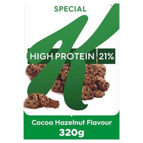 Cereais Proteína Chocolate E Avelã Kellogg's 320 gr
