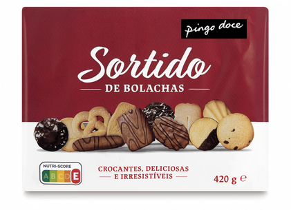 Sortido De Bolachas Pingo Doce 0.42Kg