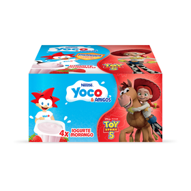 Iogurte Aroma Baunilha Infantil Yoco 400 gr (4 Un)