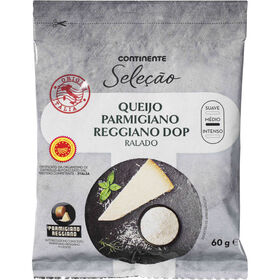 Queijo Parmigiano Reggiano Dop Ralado Continente Seleção 60 gr